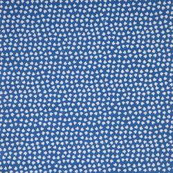 Coated  Cotton LIPELO Blue / White